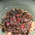 Ragù på nötfärs och aubergine
