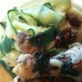 Kyckling och zuccinipasta