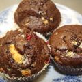 Raspberry chocolate muffins
