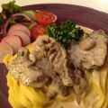 Lyxig pasta med oxfilé