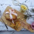 Cookies med tranbär, vit choklad och apelsin