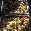 Bulgur med kyckling - mat till ett filmteam