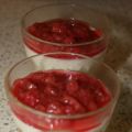 Yoghurtpannacotta med rabarberkompott