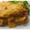Fajitakryddad kycklinglasagne