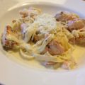 LCHF Pasta med lax