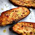 Ugnsrostad sötpotatis