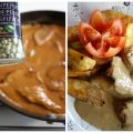 Fläskytterfilé i grönpepparsås