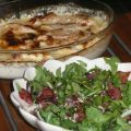Whiskeykyckling med varm löksallad