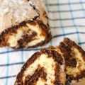 Rulltårta med chokladsmak och smörkräm