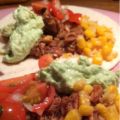 Pulled tuna taco med friterad majs, tomatsalsa[...]