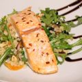 Ugnsbakad chililax med bulgursallad