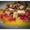 Exotisk apelsinsallad med granatäpple