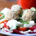 Falafelbollar med sötpotatis