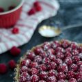 Fresh Raspberry Tart with Diplomat Cream[...]