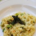 Risotto med smörstekt sparris