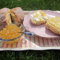 Scones med lemon curd