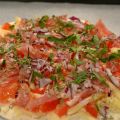 Pizza på tortillabröd