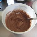 Fyllda chokladcupcakes med mintfrosting