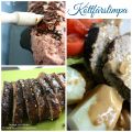 Köttfärslimpa med champinjonsås
