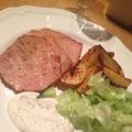 Kassler med örtsås= snabbmat