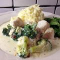 Torsk- och broccoligratäng med dragon