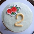 Glutenfri banankaka med cream cheese frosting