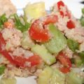 Sallad på quinoa