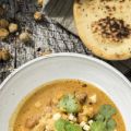 Blomkålscurry med koriander, naanbröd och[...]