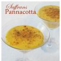 Vegan saffranspannacotta vid lucia!