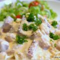 Pastasås på överbliven julskinka