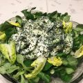 Sallad med gurka och mâchesallad