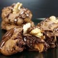 CHOCOLATE CHIP GOOEY WALNUT BROWNIE COOKIE