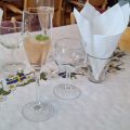 Fläderbål med prosecco, mynta och lime