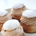 Semlor med nutellagrädde