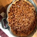 Äppelpaj med mazarinsmet och pecannöttoscatäcke