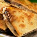 Tortilla med ost och bönor