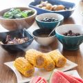 Plocksallad med korianderdressing