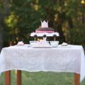 Ett prinsessigt dessertbord