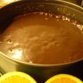 Kladdkaka med apelsinchokladtryffel
