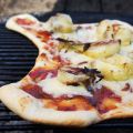Pizza på grillen