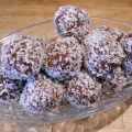 Osötade chokladbollar m hasselnötter