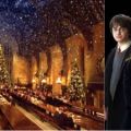 Julbord på Hogwarts trolleriskola