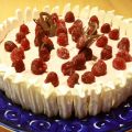 Cheesecake med kladdkakebotten