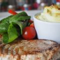 Färsk tonfisk med lyxig potatismos