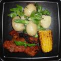 Smörslungad färskpotatis till grillat...