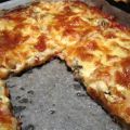 Pizza och mockapannacotta