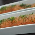 Gravad lax på grillen...