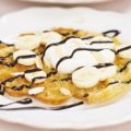 Våfflor Banana split