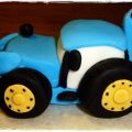 A tractor and another tractor
