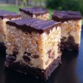 CRISPY CHOCOLATE CHIP COOKIE DOUGH BROWNIE